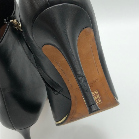 Givenchy black stiletto ankle boots size 40.5 - Picture 5 of 8